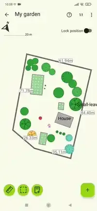 Garden map demonstration